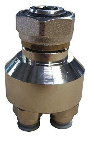 Jollytherm 10096 Aquaheat Verteilerfinger für Doppelrohr Warmwasser Fußbodenheizungen von Jollytherm