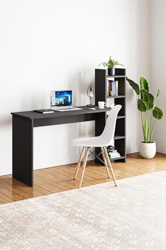 JOLONDO Schreibtisch mit Regal, Anthrazitgrau von Jolondo - do it better yourself