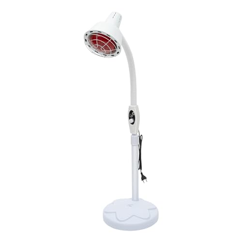 Jolre 275W Infrarot-rotlichtlampe, Infrarotlampe Wärmelampe, Infrarot-Wärmestrahler, Fern-Infrarot-Wärmelampe, 360° verstellbares Infrarotlicht von Jolre