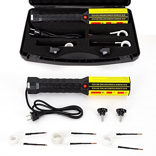 Magnetischer Induktionsheizer, flammenloser induktionsheizgerät, mit Hand-Induktionsheizer, Tragbarer Hand-Induktionsheizer zum Anziehen, Erwärmen und Abschalten von Induktionsheizelementen. von Jolre