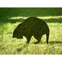 Gartenkatze Sitzend, Ausschau Haltend Aus Metall von JolyonYates