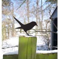 Gartenvogel, Die Suche Nach Dem Wurm, Metall Amsel Vogel von JolyonYates