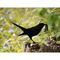 Gartenvogel, Die Suche Nach Dem Wurm, Metall Vogel von JolyonYates