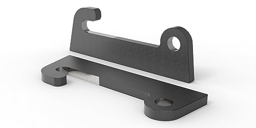 Joma-Tech | Koppelhaken kompatibel mit Ahlmann AL AZ 6/85, AS 65/70/80/85/90, AL100 | 50x50x424mm | S355 Stahl | 1 Paar (2 Stück) von Joma-Tech