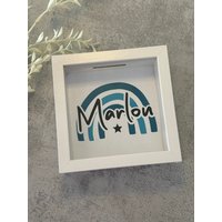 Spardose Mit Namen | Personalisierte Kinderspardose Geschenkidee Für Kinder Geldgeschenk Taufe Kommunion Jomarodesign von JomaroDesign