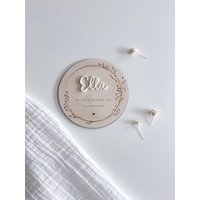 Personalisiertes Holzschild Du Bist Klug, Stark Und Wunderschön | Kinderzimmerdeko Kinder Affirmation Geschenkidee Einschulung von JomihUnique