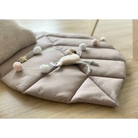 Spieldecke/Krabbeldecke Blatt Braun von JonaleeShop
