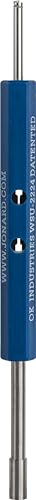 Jonard Tools WSU-2224 Wrap/Strip/Unwrapping Tool, 22-24 AWG, 13/64" Od x 1/16" Hole Diameter, Blue von Jonard