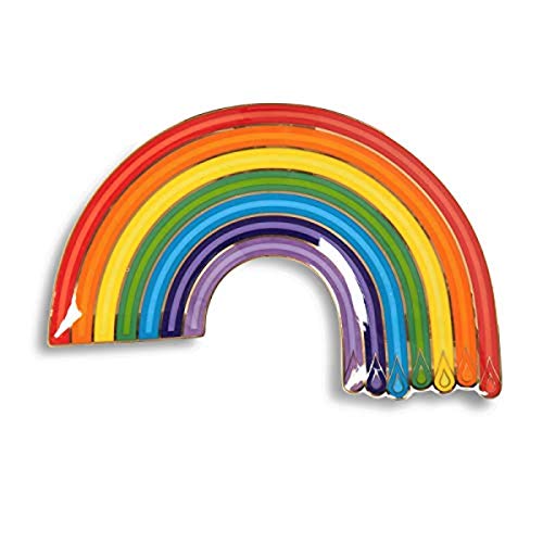 Jonathan Adler Tropfendes Regenbogen-Schmucktablett, mehrfarbig von Jonathan Adler