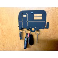 Boler Schlüsselbrett Retro Camper Schlüsselhalter Hundeleine Haken Halter Geschenke Für Metall Wand Hundegeschirr von JonathanArtDecor