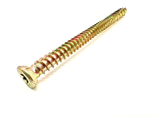 Betonschrauben, Multi-Fix-Senkkopf, 7,5 mm, TX Easy Drive (7,5 x 110 mm), 10 Stück von Jones DIY