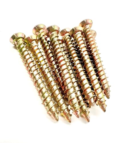 Betonschrauben, Multi-Fix-Senkkopf, 7,5 mm, TX Easy Drive (7,5 x 70 mm), 10 Stück von Jones DIY