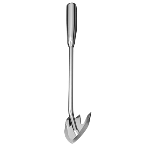 Grass Remover Tool - Handwerkzeug Aus Rostfreiem Stahl Zur Unkrautentfernung | Doppelschneidiges Gartenwerkzeug Handlich Für Disteln Unkraut Gemüse Rasen Hof Farm von Jongyumo