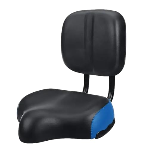 Jongyumo Fahrradsattel, Rückenlehne Sattel, Fahrradsitz Mit Rückenlehne, Bike Dreirad Seat Für Damen Herren, Weiches Rückenlehnenkissen, Einstellbar, Weich Und Bequem Jongyumo Fahrradsattel, Rückenlehne Sattel, Fahrradsitz Mit Rückenlehne, Bike Dreirad Seat Für Damen Herren, Weiches Rückenlehnenkissen, Einstellbar, Weich Und Bequem von Jongyumo