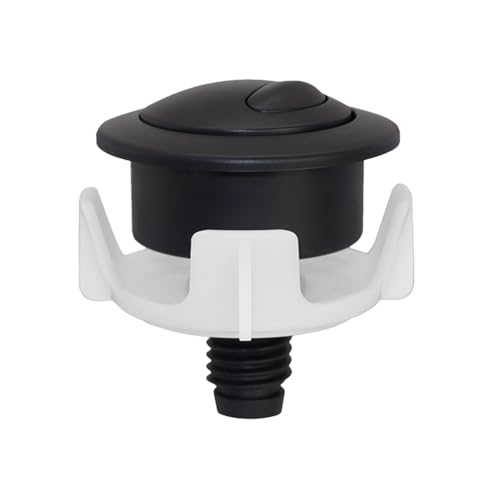 Toilet Button Replacement - Wasserdichter Spülkastendrucktaster Aufsatz | Zwei Spülfunktionen Modernes Design Einfache Wartung Sanitärlösung Für Wohnung Haus Eigentümer Mieter von Jongyumo