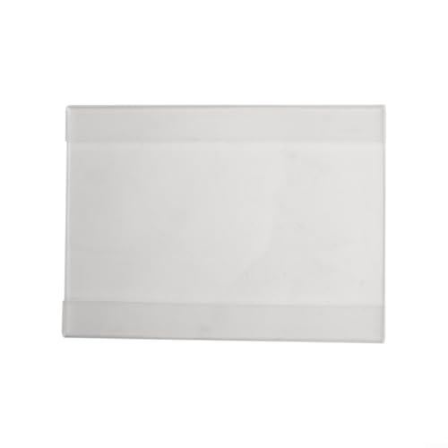 Acryl-Foto- und Etikettenhalter für die Wand, entworfen für Markt- und Produktdisplay (A5 horizontaler Stil) von Jonikuper