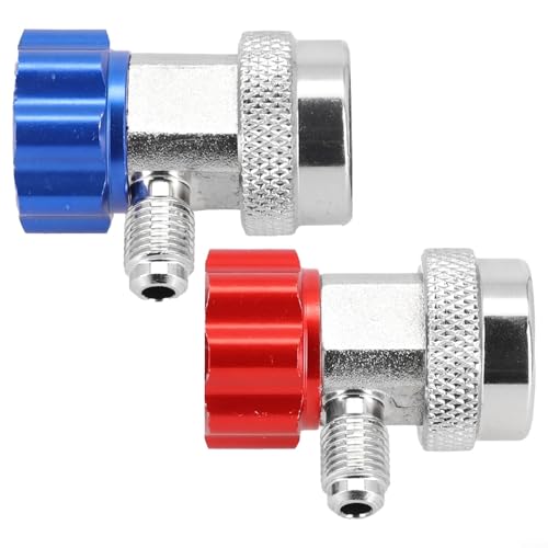 Auto-Klimaanlagen-Adapter-Kupplung für R134a mit Schnellverbindern, unterstützt Hoch- und Niederdruck-Klimaanlagen Auto-Klimaanlagen-Adapter-Kupplung für R134a mit Schnellverbindern, unterstützt Hoch- und Niederdruck-Klimaanlagen von Jonikuper