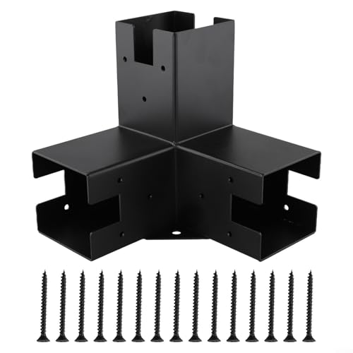 Corner Mounting Solution Right Angle Brackets for Strong Pergola Frameworks and Shade Solutions (3T) von Jonikuper