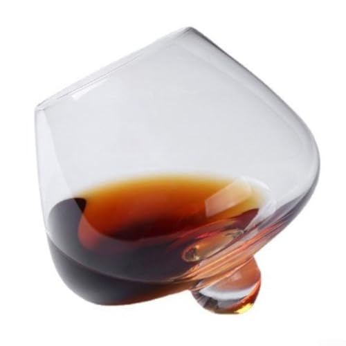 Eleganter klarer Glasbecher für Whisky oder Bier, perfekt für den Genuss von Getränken zu Hause oder unterwegs von Jonikuper