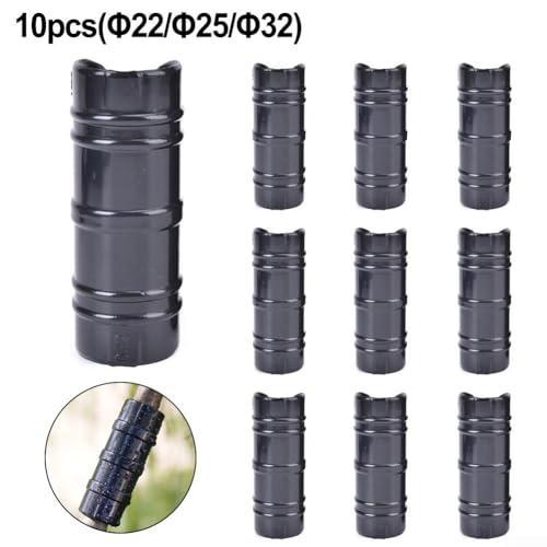 Gewächshaus-Anschluss-Set für Rahmenrohre, kompatibel mit 22 mm, 25 mm, 32 mm Rohren, Material (25 mm), 10 Stück von Jonikuper