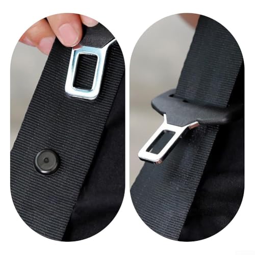 Gurtknopf-Schnallenclips, 4 Paar, um unbeabsichtigtes Lösen zu verhindern von Jonikuper