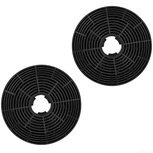 Hocheffiziente Aktivkohlefilter 2 Stück für Küchenabzugshauben, 139 x 26 mm von Jonikuper
