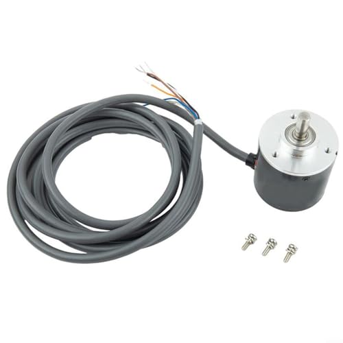 Inkrementaler Drehgeber E6B2-CWZ6C 100–2000P/R 5 V DC 6 mm Schaftdurchmesser Metallgehäuse Differentialsignalausgang A B Z Phase 2 m geschirmtes Kabel (100P/R) von Jonikuper