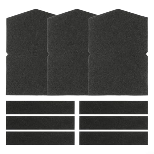 Jonikuper 3 Set Trocknerfilter, Flusenfilter Mesh Sieb für T8000 T9747 T8627 T8926 Wärmepumpentrockner Leichtes Zubehör 282 x 196 x 4 mm 225 x 45 x 5 mm von Jonikuper