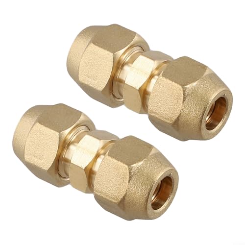 Jonikuper Copper Connection Essentials Messingnippel für Klimaanlage, 2 Stück von Jonikuper