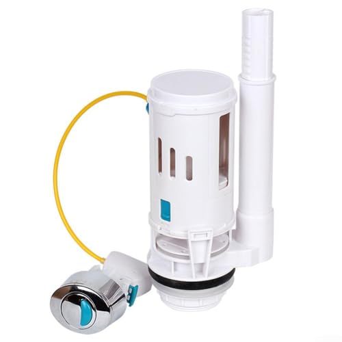 Jonikuper Dual Flush Valve Push Button, Flush Part With Push Button, Adjustable Flush Volume Toilet Cistern Inlet Drain Valve von Jonikuper