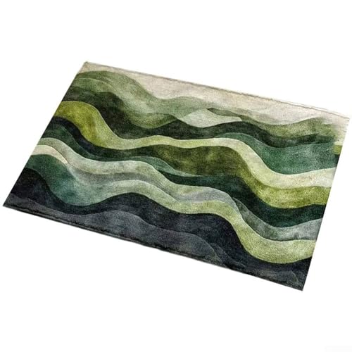 Jonikuper Elegante Fußmatte mit Palmblatt-Design für Küche und Bad, rutschfest, 50 x 80 cm (T) von Jonikuper