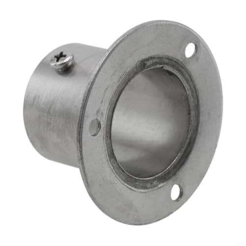 Jonikuper Flansch Edelstahl Flanschverbindung Wandanker Wandflansch Rohrmontage Halter für Rohr für den Innen- und Außenbereich mit Schraubverschluss Funktion (25 mm) von Jonikuper