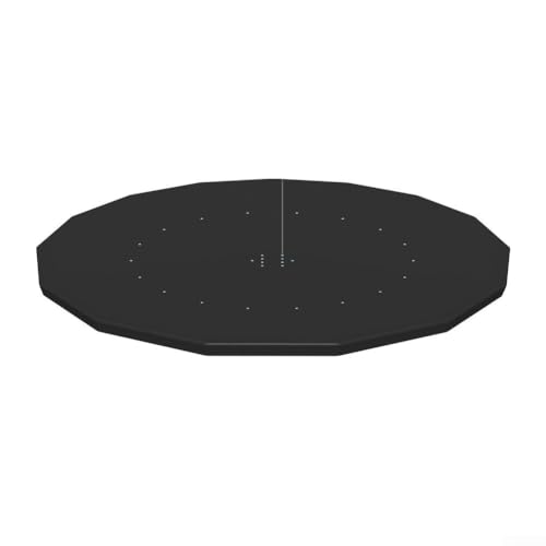Jonikuper Halterung Poolabdeckung, wasserdichte Pool-Bodenabdeckungsmatte für Pool-Bodenschutz, Anti-Auslaufen, PE-Material, Bodenschutz (457 cm) von Jonikuper