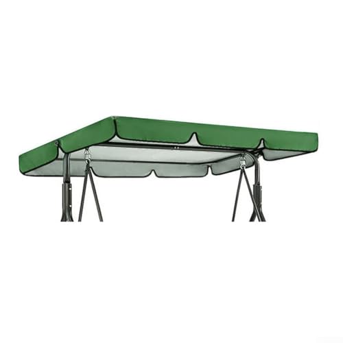 Jonikuper Outdoor Swing Chair Canopy Cover Waterproof Dustproof 190T Oxford Cloth Garden Furniture Protector With Scalloped Edge Reinforced Corner Pockets For Patio Courtyard Lawn(Green 195x125x15cm) von Jonikuper