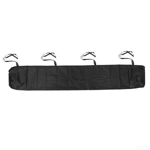 Jonikuper Outdoor Terrasse Markise Storage Cover, 3.5m Gray Waterproof Protective Bag, 300D Oxford Cloth Windproof And Dustproof Manual Retractable Markisen (5m Black) von Jonikuper