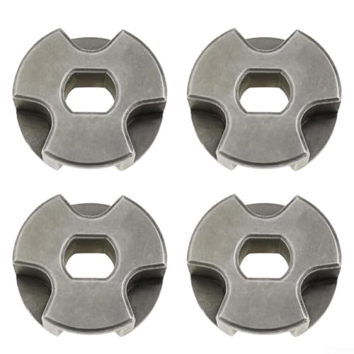 Kettensägen-Ritzel-Ersatz-Set Metall-Kettensägen-Antriebssystem Ritzel-Teile-Set 6-Zahn-Design kompatibel mit DUC256 XCU03 Elektrowerkzeugen Zubehör (4 Stück) von Jonikuper