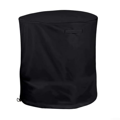 Laubmulcher Aktenvernichter Abdeckung Outdoor Wasserdicht Schutz Heavy Duty Oxford Stoff Gartengeräte Abdeckung mit elastischem Saum Schwarz 85 x 110 cm von Jonikuper