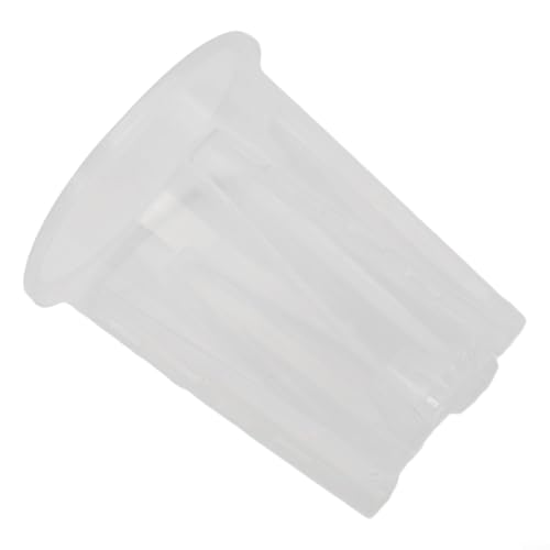 Leichte transparente Kunststoff-Blumenbehälter, ideal für Heimdekoration und Gartenarbeit (10 cm) von Jonikuper