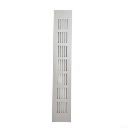 Lüftungsgitter aus Aluminium, 50 mm, für effektive Belüftung im Kleiderschrank und Schrank (50 x 300 mm) von Jonikuper