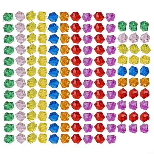 Mehrzweck-Acrylsteine, 150 Stück, für Vasen und Aquarien, für Veranstaltungen (gemischte Farben) von Jonikuper