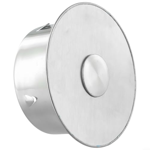 Ofenrohr Kaminabdeckung Edelstahl Verschluss für Rauchrohre Verstellbare Schnalle verhindert Gerüche und Eindringen Rostbeständig (90mm) von Jonikuper