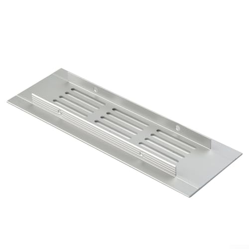 Rechteckige Lüftungsabdeckung aus Aluminiumlegierung für Kleiderschrank und Schrank, wasserdicht (50 x 150 mm) von Jonikuper