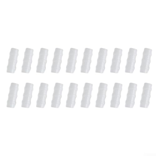Robuste Rohrschellen für Gewächshausfolie, 20-teiliges Set für langlebige Verbindung (25 mm) von Jonikuper