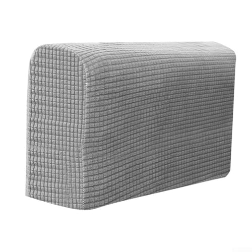 Rutschfeste Sofa-Armlehnen-Schoner für Sessel und maschinenwaschbare Armlehnenbezüge für längere Lebensdauer des Sofas (flaches Grau) von Jonikuper