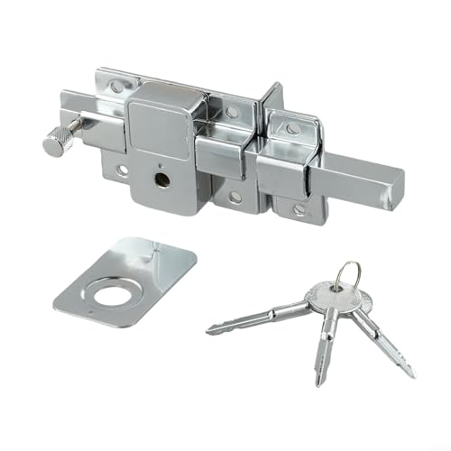 Sicheres Kreuzschlüsselschloss mit Abdeckung aus Zinklegierung, Diebstahlschutz, mechanischer Riegel für verschiedene Türtypen (2009CR – rechts) von Jonikuper