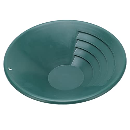 260mm Gold Panning Pan, Constructed with ABS Material for Durability, Features a Gold Sifting Classifier Design von Jonlaki