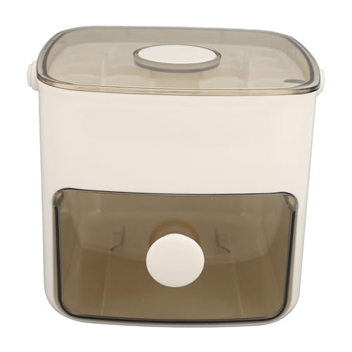Eisschale, 48 Gitter Eiswürfel -Box mit Deckelspeicher für Heimstange (milchweiß) von Jonlaki