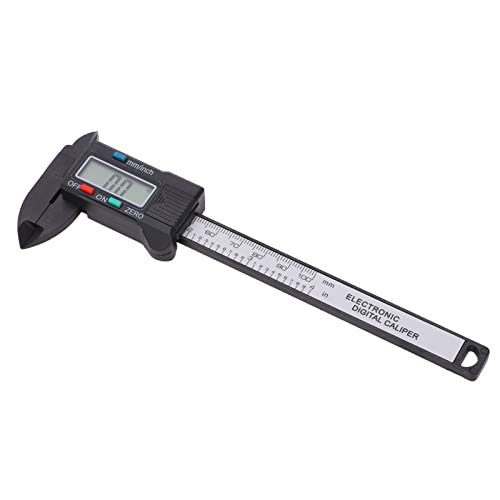 Jonlaki Digitalconiper LCD LCD 0 Bis 4 Zoll PA66 -Zoll Millimeter -Modus Auto Off -Bremssattel Messwerkzeug Haus Schmuck von Jonlaki