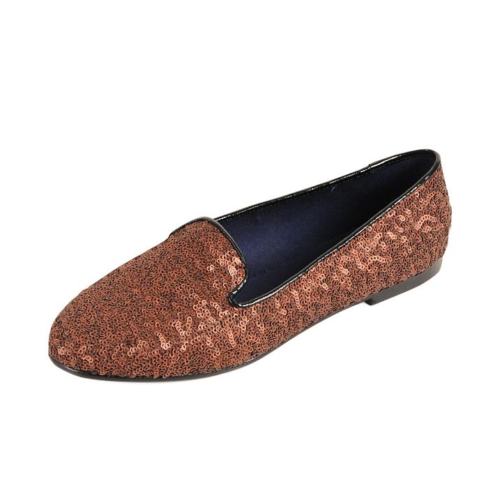 Loafer 'Montreal' bronze Gr. 37 von Jonny`s