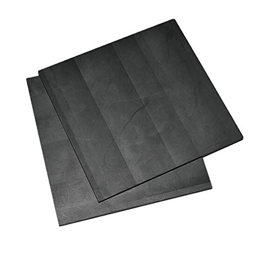 Jonoisax Graphitblatt 99,99% Reine Elektroden Graphit-Elektroden-Rechteck-Platten-Graphit,100mm*200mm*10mm von Jonoisax